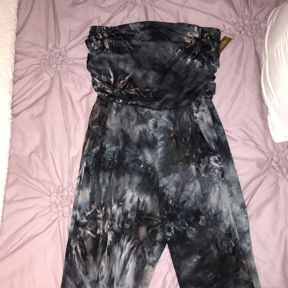 Tie Dye Full Length Romper